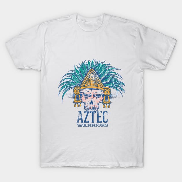 Aztec Warrior T-Shirt by eufritz